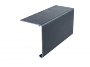 Liquid roof trim : 100mm face x 75 mm fixing arm