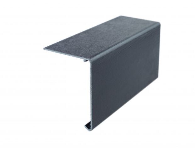 Liquid roof trim : 100mm face x 75 mm fixing arm