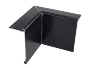 150mm face GRP felt trim x 65mm fixing arm  Internal Corner