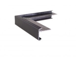 GRP felt trim 40mm face  x 48mm fixing arm  External Corner