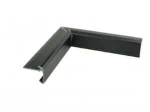 GRP felt trim. 40mm Face Felt trim with 48mm fixing arm – internal corner