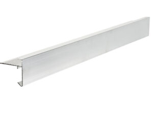 Aluminium Roof Trim: 45mm Face x 45mm Fixing Arm, 3m Long.