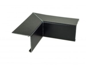 Liquid roof trim : 70mm face x 75 mm fixing arm Internal corner