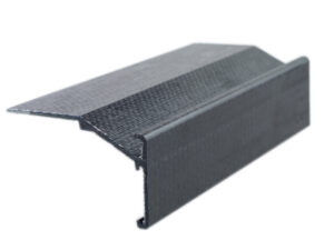 GRP felt trim 50mm face x 50mm fixing arm + 30mm Overhang (Watershed)